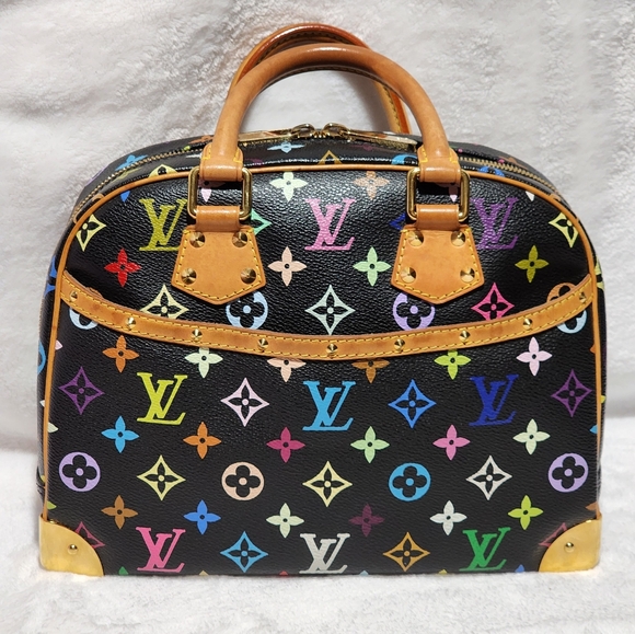 Authentic Louis Vuitton Black multicolor trouville - Picture 3 of 14